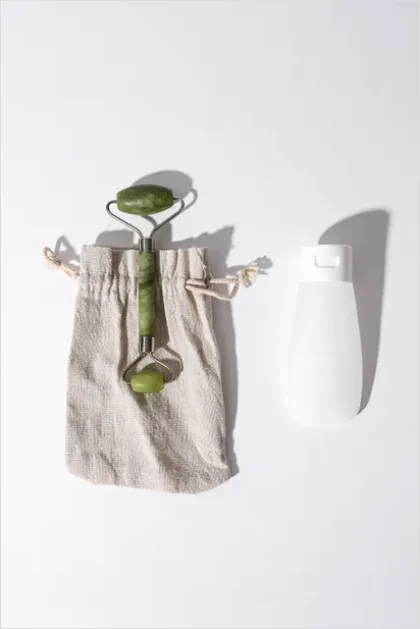 Detail Minimal Skincare Flat Lay Background Number 10