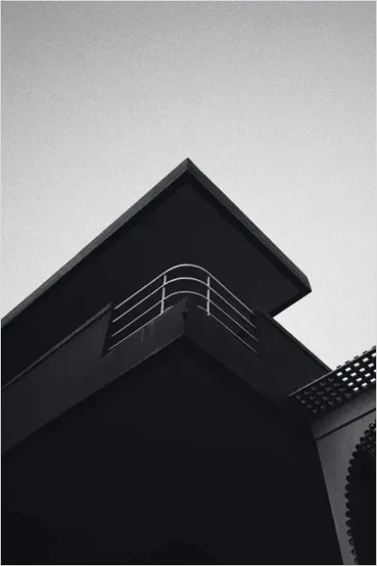 Detail Minimalist Architecture Photography Black And White Number 2
