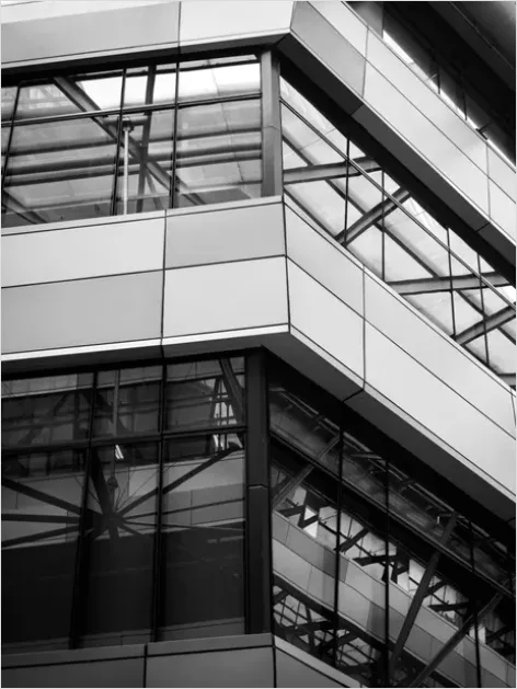Detail Minimalist Architecture Photography Black And White Number 14