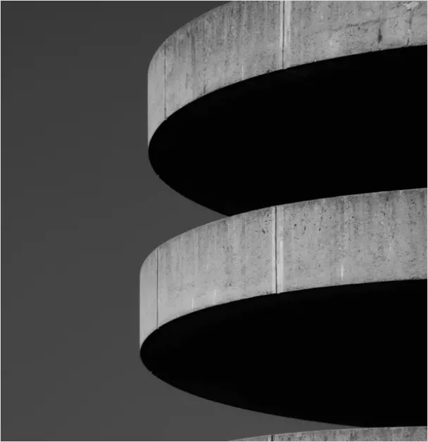 Detail Minimalist Architecture Photography Black And White Number 3