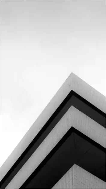 Detail Minimalist Architecture Photography Black And White Number 10
