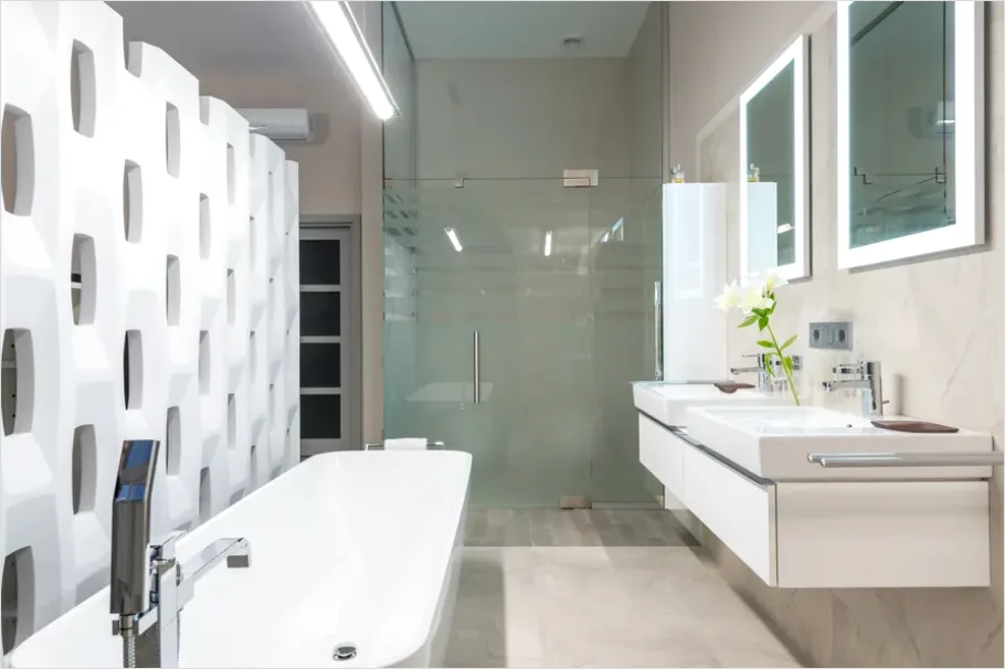 Detail Minimalist Bathroom Interior Design Photo Number 9