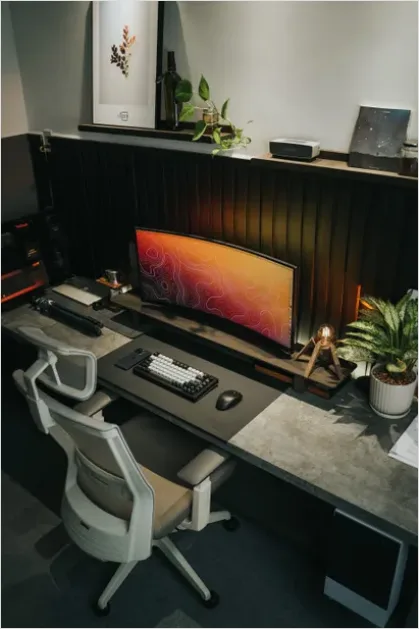 Minimalist Desk Setup Aesthetic 2e56