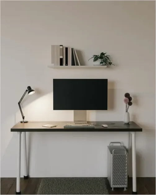 Detail Minimalist Desk Setup Aesthetic Number 9