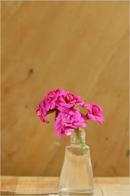 Detail Minimalist Flowers In Vase Photo Number 8