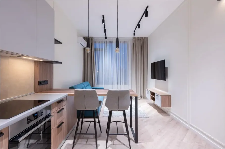 Detail Minimalist Interior With Natural Light Number 16