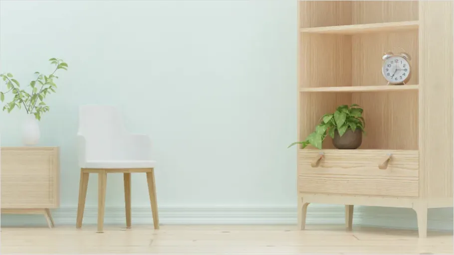 Detail Minimalist Interior With Natural Light Number 9