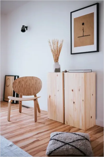 Detail Minimalist Living Room Interior Photo Number 12