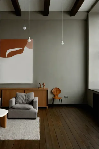 Detail Minimalist Living Room Interior Photo Number 16