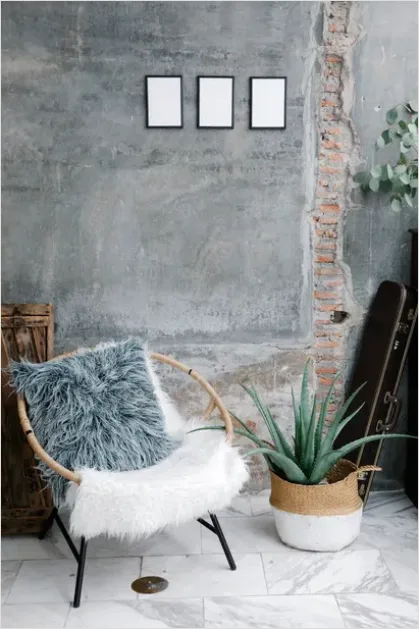 Detail Minimalist Living Room Interior Photo Number 8