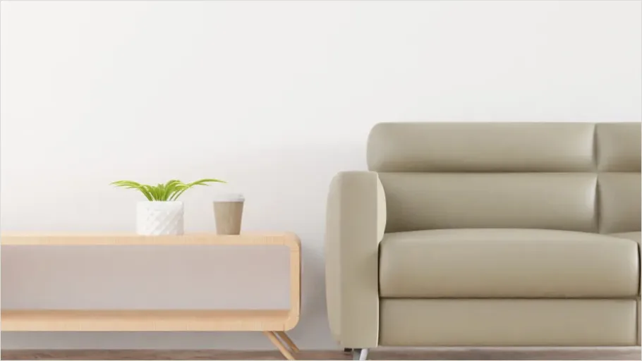 Minimalist Living Room Neutral Tones 7711