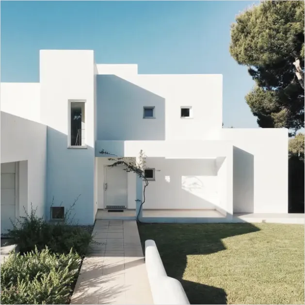Detail Minimalist Modern House Exterior Photo Number 7