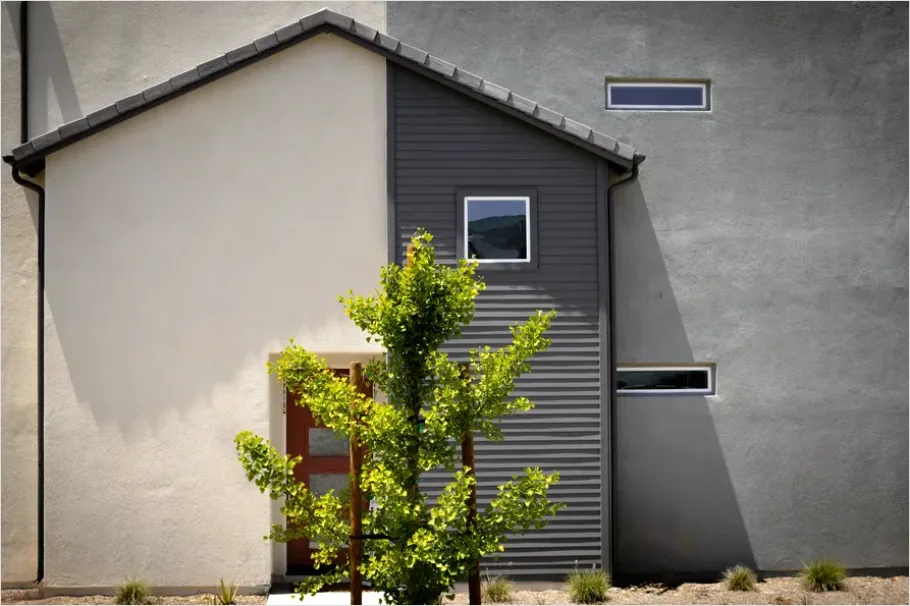 Detail Minimalist Modern House Exterior Photo Number 9