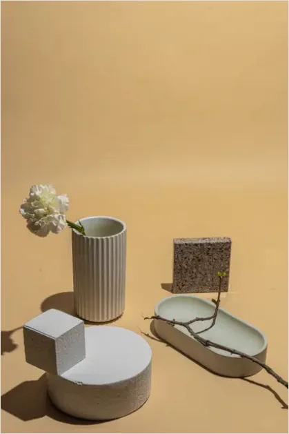 Detail Minimalist Still Life Composition Photo Number 2