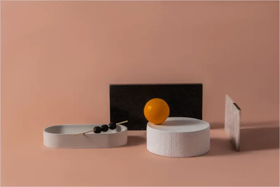 Detail Minimalist Still Life Composition Photo Number 5