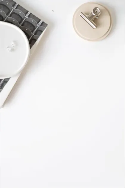 Detail Minimalist Workspace Neutral Tones Photo Number 10