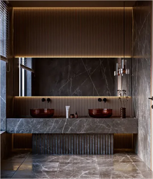 Detail Modern Bathroom Interior Design Number 5