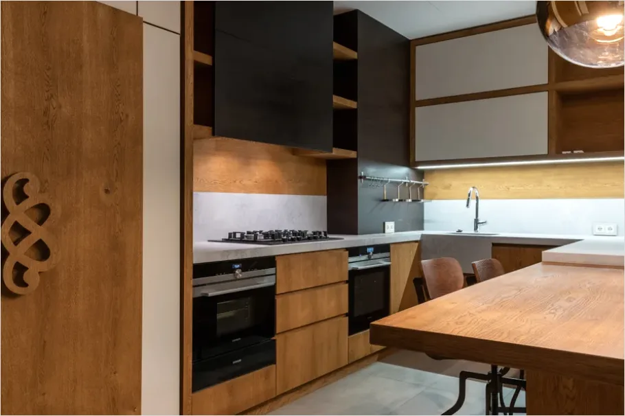 Detail Modern Kitchen Interior Design Number 9