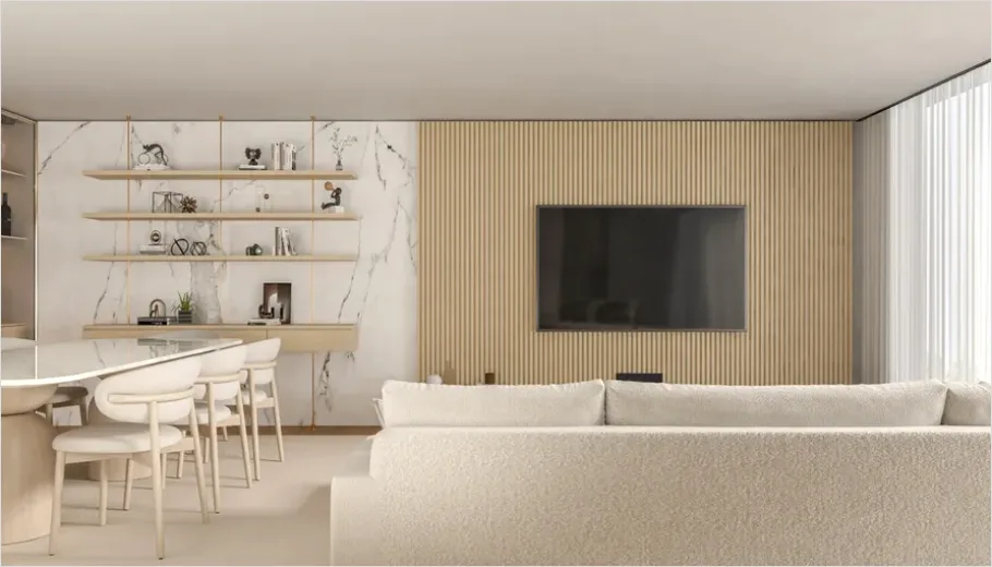 Detail Modern Living Room Interior Design Number 6