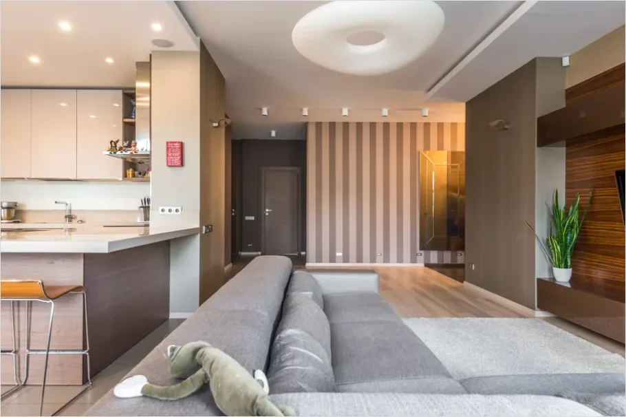Detail Modern Living Room Interior Design Number 7
