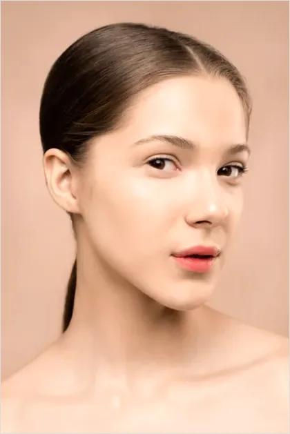 Detail Natural Makeup Beauty Portrait Photo Number 7