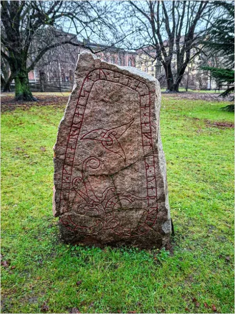 Detail Norse Rune Symbols Stone Texture Photo Number 4