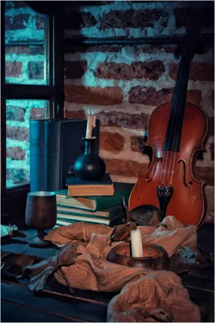 Detail Nostalgic Still Life Warm Tones Number 3