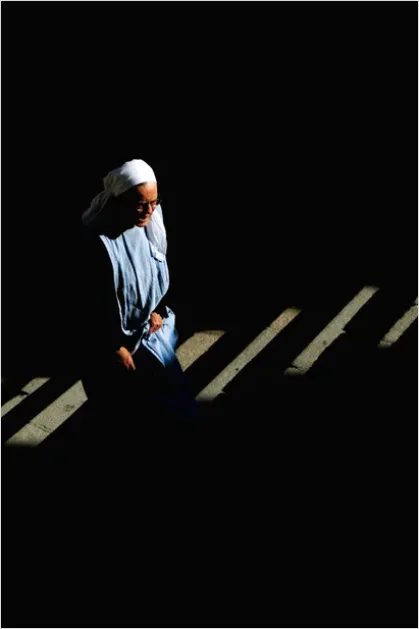Detail Nun Habit Silhouette Prayer Photo Number 5
