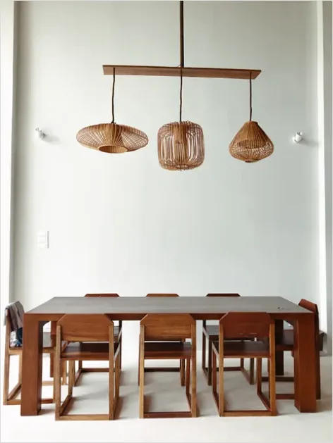 Detail Pendant Light Over Dining Table Number 2