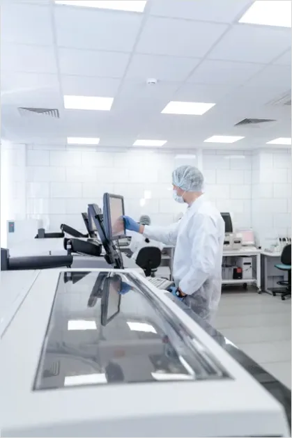 Detail Pharmaceutical Manufacturing Cleanroom Number 4