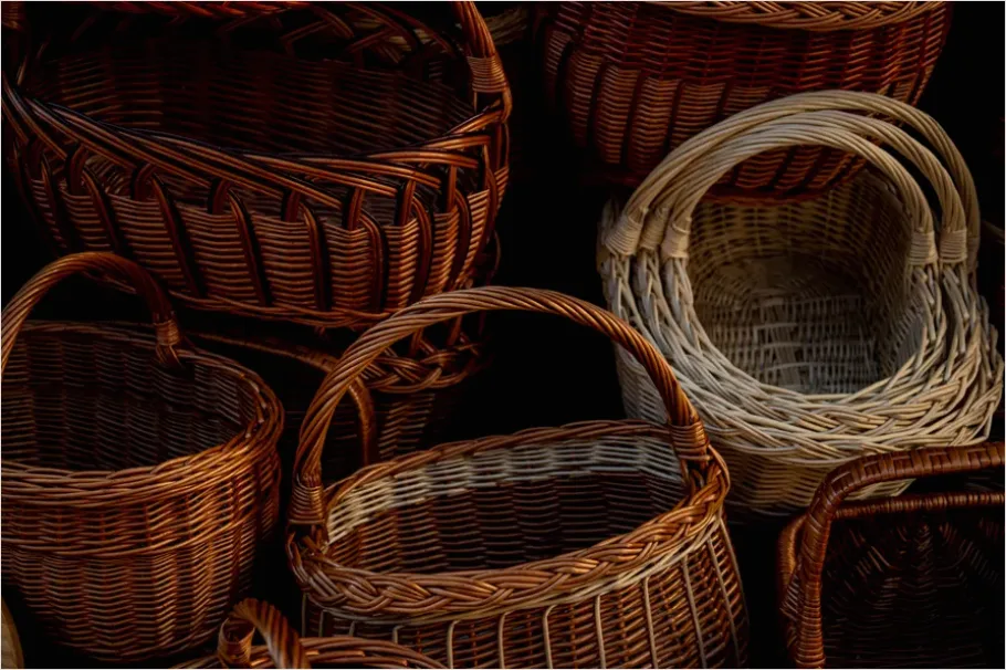 Detail Rattan Decor Still Life Neutral Number 7