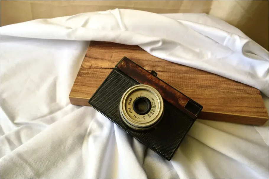 Detail Retro Objects Still Life Composition Number 9
