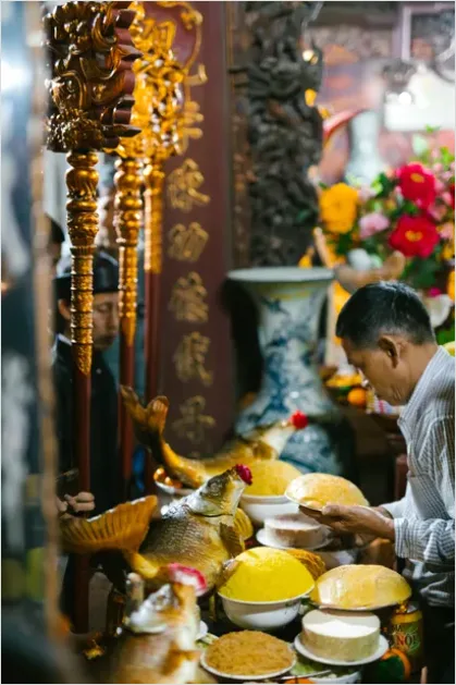 Rice Offering Bowl Ceremony Photo 469a