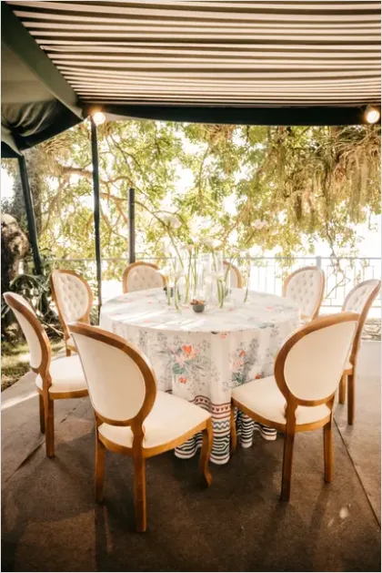 Detail Round Dining Table Decor Number 5
