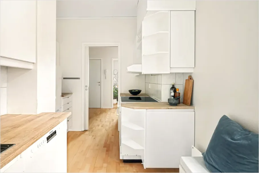Detail Scandinavian Kitchen Wood White Number 4