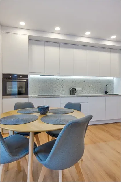 Detail Scandinavian Kitchen Wood White Number 5
