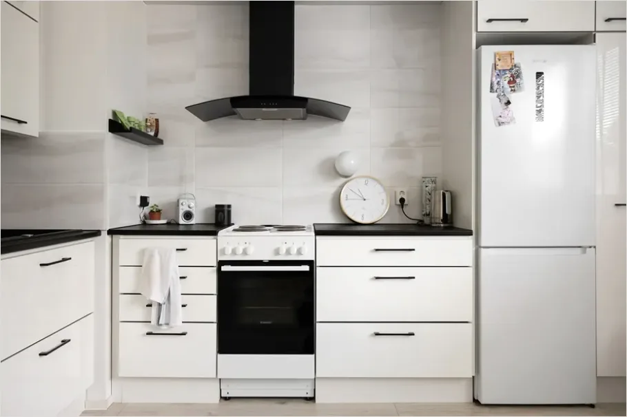 Detail Scandinavian Kitchen Wood White Number 8