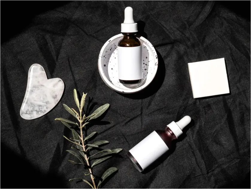 Detail Skincare Routine Flat Lay Photo Number 16
