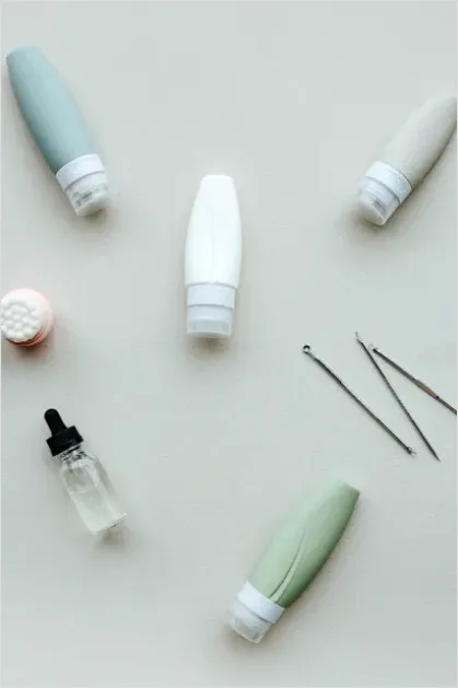 Detail Skincare Routine Flat Lay Photo Number 6