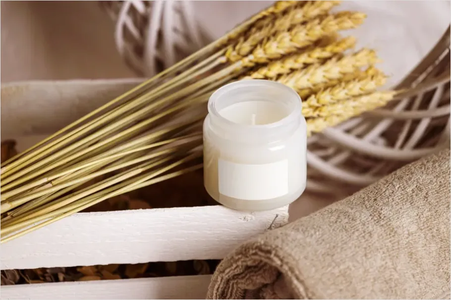 Detail Spa Still Life Towels Candles Number 4
