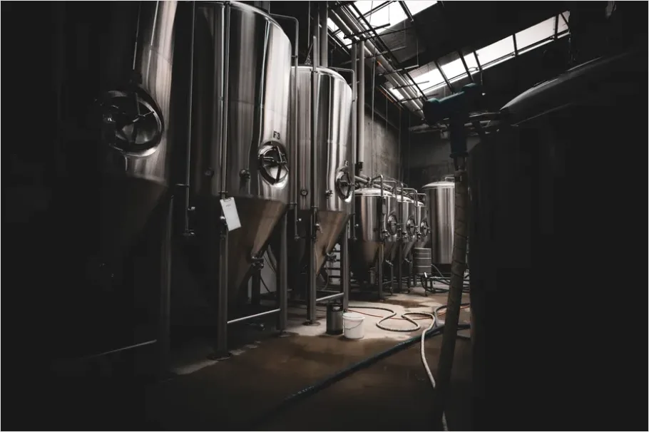 Detail Stainless Steel Tanks Brewery Factory Number 4