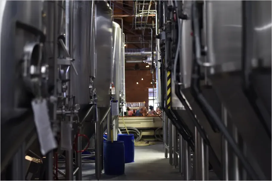 Detail Stainless Steel Tanks Brewery Factory Number 5