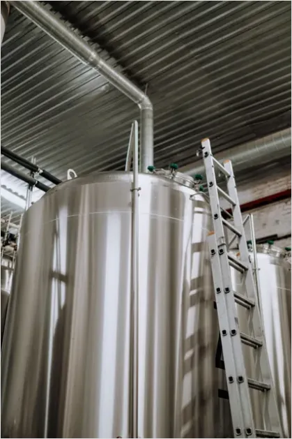 Detail Stainless Steel Tanks Brewery Factory Number 6