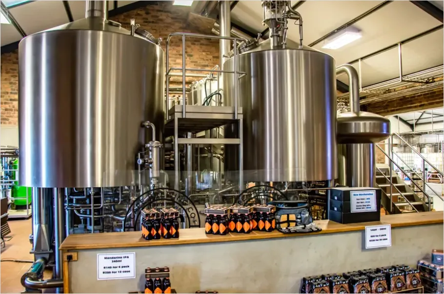 Detail Stainless Steel Tanks Brewery Factory Number 7