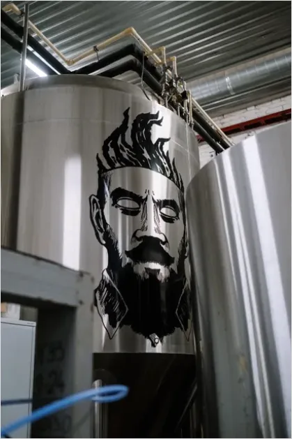 Detail Stainless Steel Tanks Brewery Factory Number 8