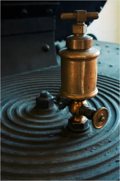 Detail Steam Pipes Valves Industrial Boiler Room Number 7