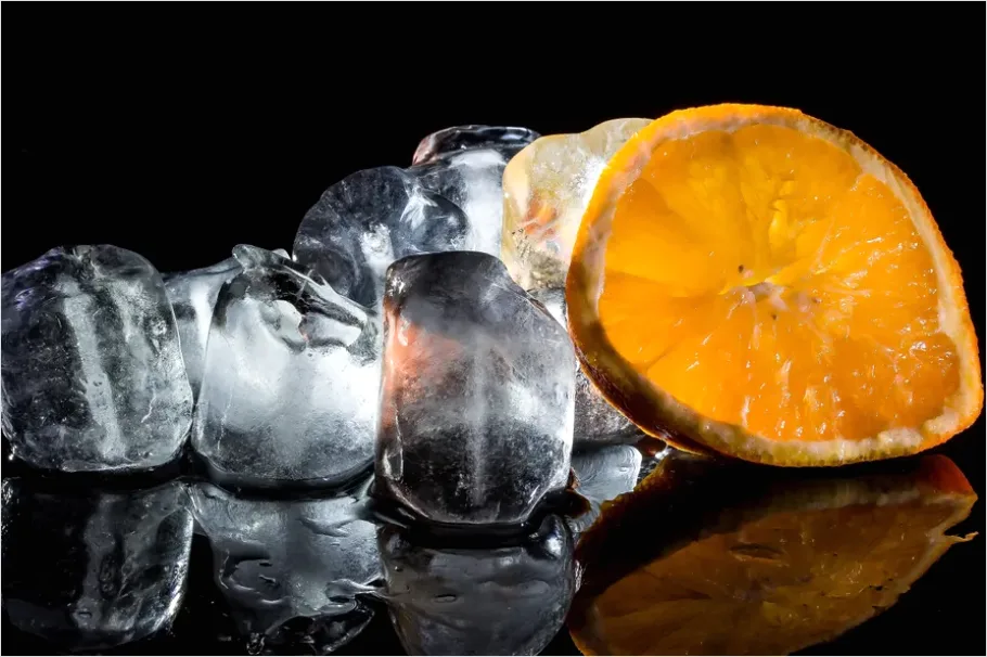 Detail Summer Still Life Citrus And Ice Number 5