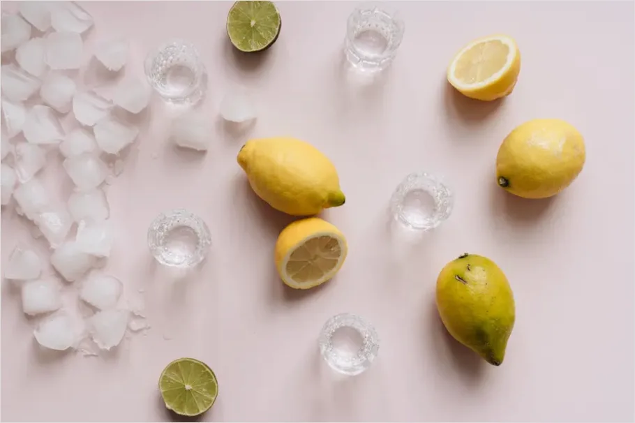 Detail Summer Still Life Citrus And Ice Number 8
