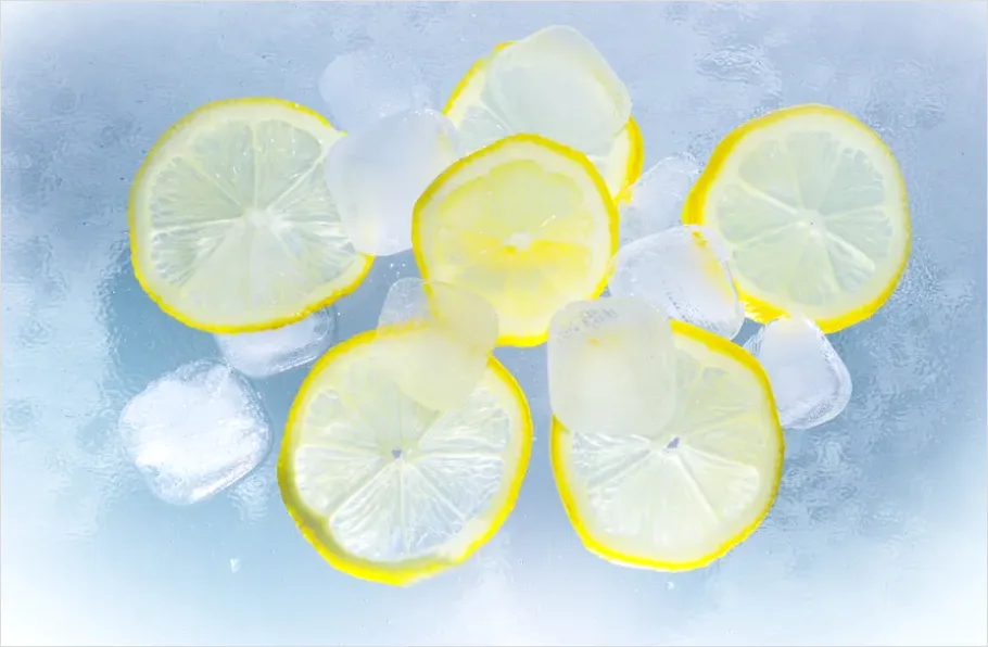 Detail Summer Still Life Citrus And Ice Number 9
