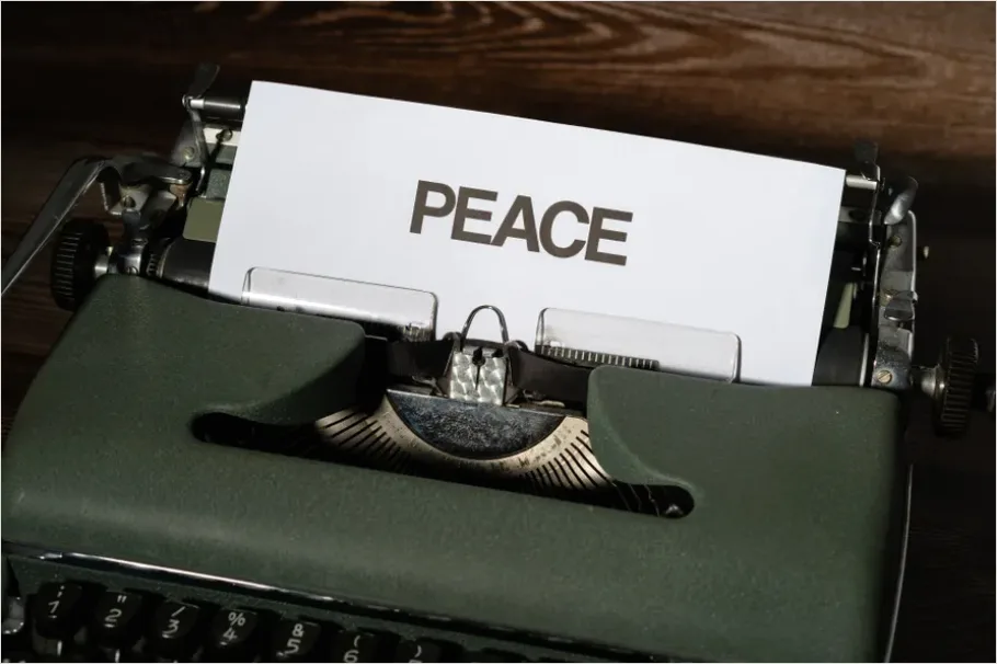 Detail Typewriter Still Life Desk Scene Number 7
